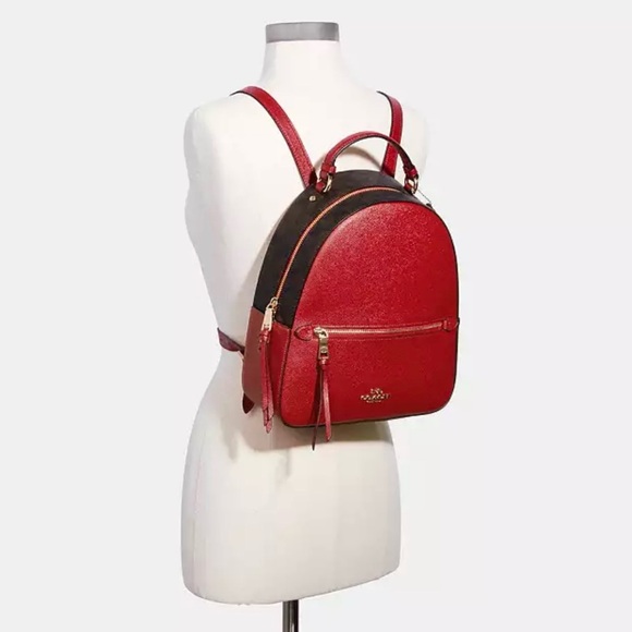 Coach Jordyn Backpack With Signature Canvas Detail - Picture 5 of 7